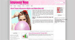 Desktop Screenshot of entrepreneurialwoman.ca